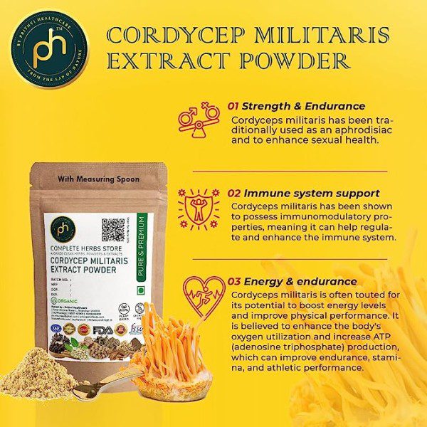 cordyceps Militaris extract powder benefits