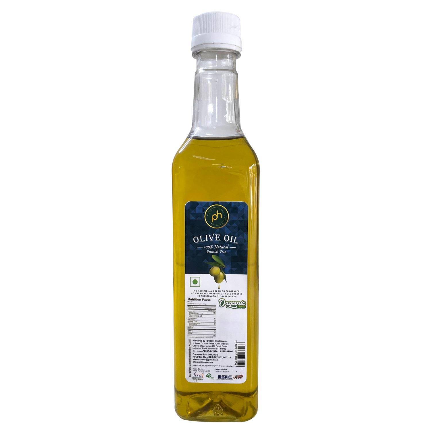 Olive Oil Organic 1 Litre