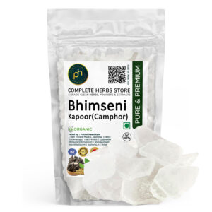 PH Organic Bhimseni Kapoor 100g | Edible food grade | 100% pure