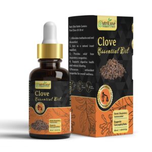 Nutriluxe Clove Essential Oil 30 ML