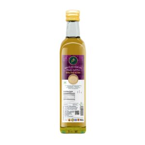 White Sesame Oil Wooden Cold Pressed (Glass Bottle)